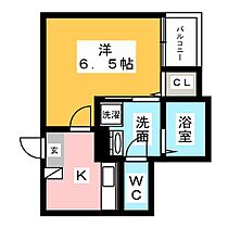 Crecia浄心  ｜ 愛知県名古屋市西区城北町３丁目（賃貸アパート1K・2階・22.72㎡） その2