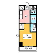 ブルーシャトー  ｜ 愛知県名古屋市西区児玉３丁目（賃貸マンション1K・3階・29.75㎡） その2