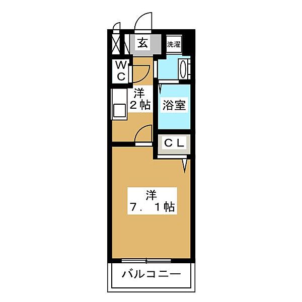 グリシーヌ名駅 ｜愛知県名古屋市西区名駅２丁目(賃貸マンション1K・4階・24.92㎡)の写真 その2