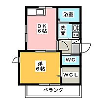 ゴッドヴァレィエコー  ｜ 愛知県名古屋市西区児玉３丁目（賃貸マンション1DK・1階・33.09㎡） その2