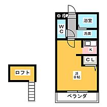 ビクトリアハウス枇杷島  ｜ 愛知県名古屋市西区枇杷島３丁目（賃貸アパート1R・1階・24.60㎡） その2