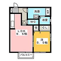 エステート美幸  ｜ 愛知県名古屋市西区笠取町１丁目（賃貸アパート1LDK・2階・38.22㎡） その2