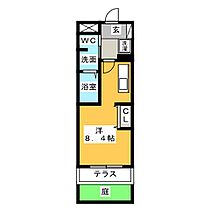 ＭａｒｉａＲｏｓｓｏ天神山  ｜ 愛知県名古屋市西区天神山町（賃貸マンション1R・1階・24.86㎡） その2