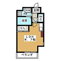 エトワール  ｜ 愛知県名古屋市西区秩父通１丁目（賃貸マンション1R・7階・24.02㎡） その2