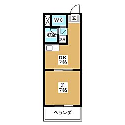 間取図画像 1DK