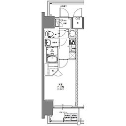 名古屋市西区新道1丁目マンション 1Kの間取図画像