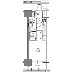名古屋市西区新道1丁目マンション 1Kの間取図画像