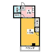 親和ビル  ｜ 愛知県名古屋市名東区一社２丁目（賃貸マンション1K・3階・29.00㎡） その2