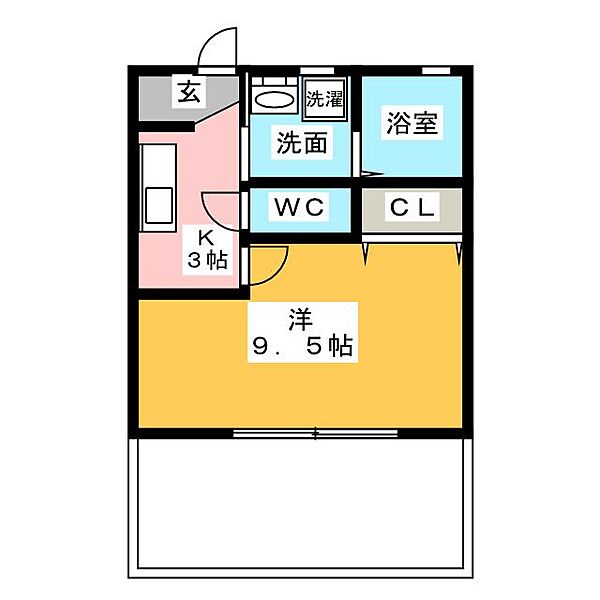 フォーブル平和が丘 ｜愛知県名古屋市名東区平和が丘３丁目(賃貸アパート1K・1階・27.50㎡)の写真 その2