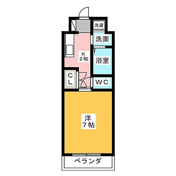 Bonne　Chance（ボンヌシャンス） ｜愛知県名古屋市名東区社台３丁目(賃貸マンション1K・5階・24.00㎡)の写真 その2