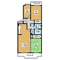 サンハイツ鍋屋上野7号棟  ｜ 愛知県名古屋市東区大幸南２丁目（賃貸マンション3LDK・5階・71.14㎡） その2