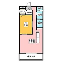 グリシーヌII  ｜ 愛知県名古屋市名東区松井町（賃貸マンション1LDK・2階・56.92㎡） その2