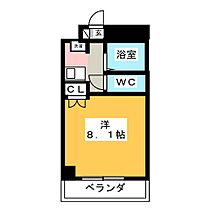 ウイステリア星ヶ丘  ｜ 愛知県名古屋市千種区星が丘元町（賃貸マンション1K・4階・22.73㎡） その2