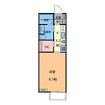 フィオーレイノウエ  ｜ 愛知県名古屋市千種区星が丘山手（賃貸アパート1R・2階・30.18㎡） その2