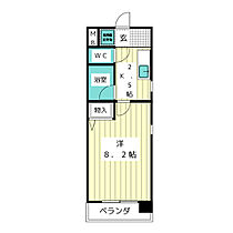 MONTARUBO  ｜ 愛知県名古屋市名東区石が根町（賃貸マンション1K・2階・24.79㎡） その2