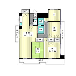リアライズ猪子石 12階4LDKの間取り