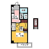 ＣＯＺＹ　ＰＬＡＣＥ　星ヶ丘  ｜ 愛知県名古屋市千種区井上町（賃貸マンション1K・6階・28.51㎡） その2