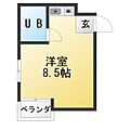 ウイング香流2階3.7万円
