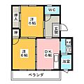 サンパレス香流1階4.4万円