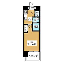 リバーコート砂田橋I  ｜ 愛知県名古屋市東区大幸４丁目（賃貸マンション1K・10階・24.87㎡） その2