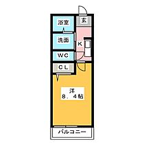 リブリ・OZウイング  ｜ 愛知県名古屋市北区山田町４丁目（賃貸マンション1K・2階・26.08㎡） その2