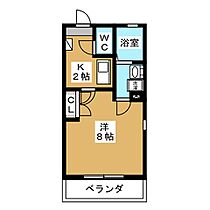 クレフラスト矢田Ａ棟  ｜ 愛知県名古屋市東区矢田４丁目（賃貸アパート1K・1階・24.14㎡） その2