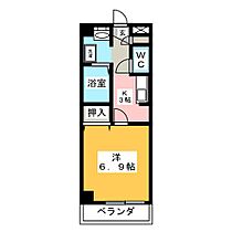 サンハイム新守山  ｜ 愛知県名古屋市守山区新守西（賃貸マンション1K・5階・23.68㎡） その2