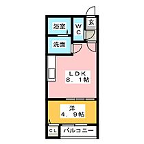 Ｔ・Ａ上飯田東町5丁目  ｜ 愛知県名古屋市北区上飯田東町５丁目（賃貸アパート1LDK・2階・32.40㎡） その2