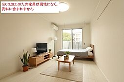 ギブレリーフ新守山 202 2階1Kのリビング/ダイニング