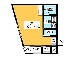 間取図画像 ワンルーム