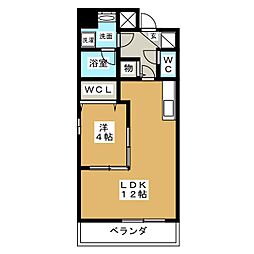 LAULEAHEIAN 1LDKの間取図画像