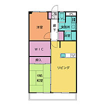 メゾンいずみ 203 ｜ 愛知県清須市西枇杷島町弁天（賃貸マンション2LDK・2階・58.00㎡） その2