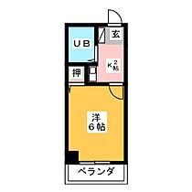 八木兵小田井ハウス  ｜ 愛知県名古屋市西区中小田井２丁目（賃貸マンション1K・4階・18.23㎡） その2