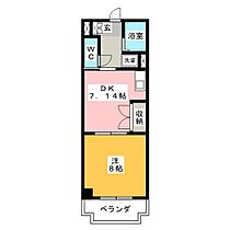 マンション蔵  ｜ 愛知県清須市西枇杷島町旭３丁目（賃貸マンション1DK・2階・35.00㎡） その2