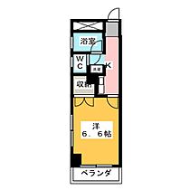 メゾンヤスフク 405 ｜ 愛知県名古屋市西区五才美町（賃貸マンション1K・4階・22.80㎡） その2