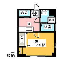 シティコート上小田井 201 ｜ 愛知県名古屋市西区八筋町（賃貸マンション1K・2階・24.80㎡） その2