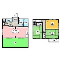 ガーデンハウス小田井苑 A ｜ 愛知県清須市西枇杷島町下新（賃貸一戸建3LDK・1階・80.50㎡） その2