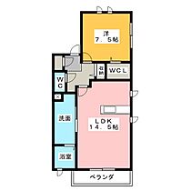 雅 101 ｜ 愛知県名古屋市西区市場木町（賃貸アパート1LDK・1階・55.24㎡） その2