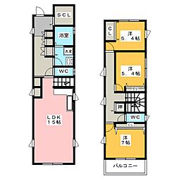 西枇杷島大野貸家