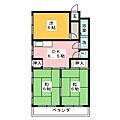 メゾンひばり4階5.2万円