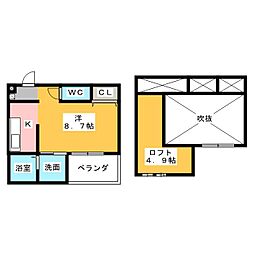 間取図画像 ワンルーム