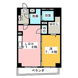 ＡＬＴＡＴＩＯＮ（アルタシオン） 3階1LDKの間取り