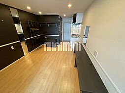 ソルチ歌里 202 2階ワンルームのリビング/ダイニング