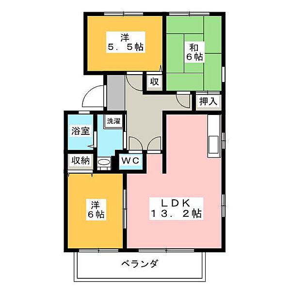 リヴエル本山　Ｂ棟 ｜愛知県名古屋市千種区本山町２丁目(賃貸アパート3LDK・1階・68.75㎡)の写真 その2