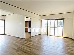 パレス鹿子殿 4階2LDKのリビング/ダイニング