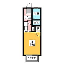 ハイツ田代II  ｜ 愛知県名古屋市昭和区田面町２丁目（賃貸アパート1R・2階・21.00㎡） その2