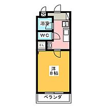 ラフィネ四ツ谷  ｜ 愛知県名古屋市千種区園山町１丁目（賃貸マンション1K・4階・24.89㎡） その2