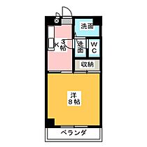 第二末廣ビル  ｜ 愛知県名古屋市千種区竹越２丁目（賃貸マンション1K・5階・24.66㎡） その2