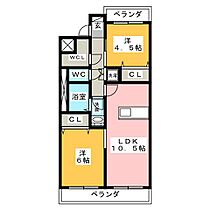 春里ハイツ  ｜ 愛知県名古屋市千種区春里町２丁目（賃貸マンション2LDK・4階・50.33㎡） その2