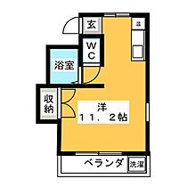 ブラウシュピーゲル  ｜ 愛知県名古屋市千種区鏡池通３丁目（賃貸マンション1R・1階・23.00㎡） その2